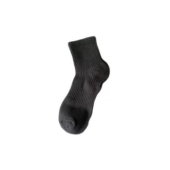 Fashionable Sporty 100% Cotton Mid Calf Sock