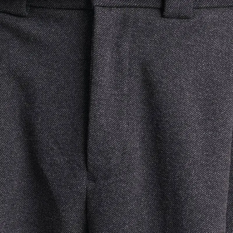 Casual Loose Suit Trousers-4