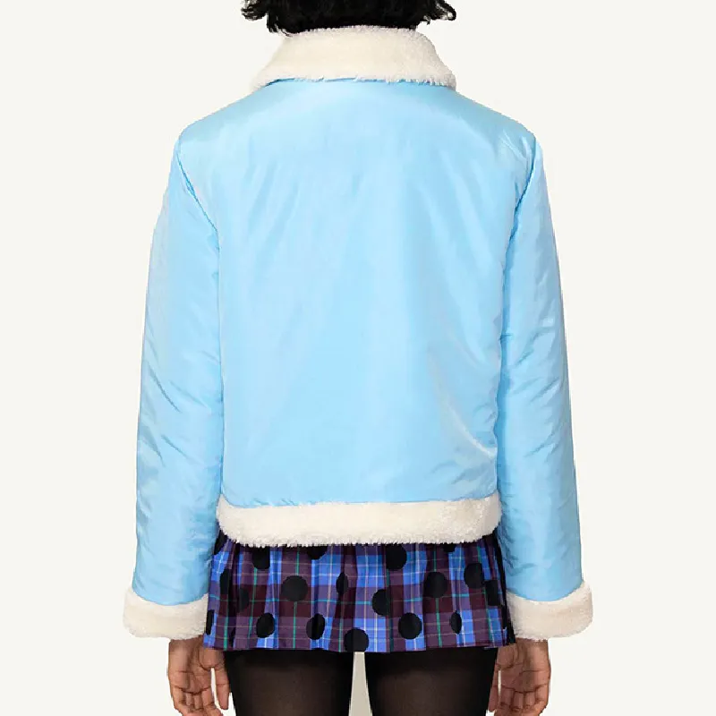 Fashionable Star Quilted Jacket Women-2