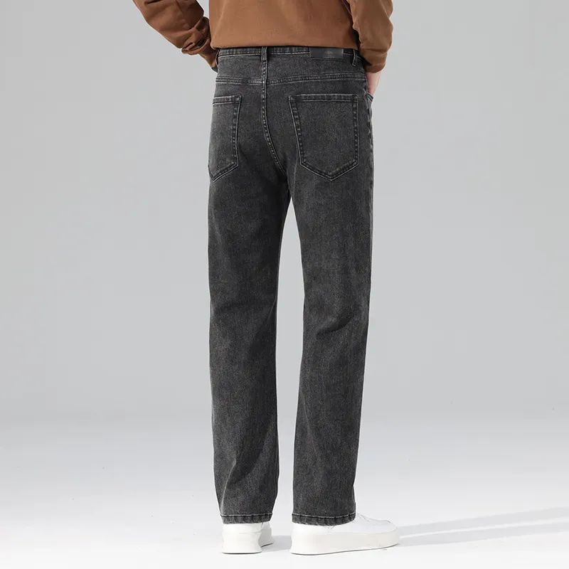 Trendy Loose Jeans-3