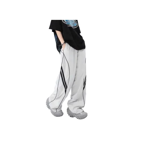 Retro Wide Leg Sports Pants