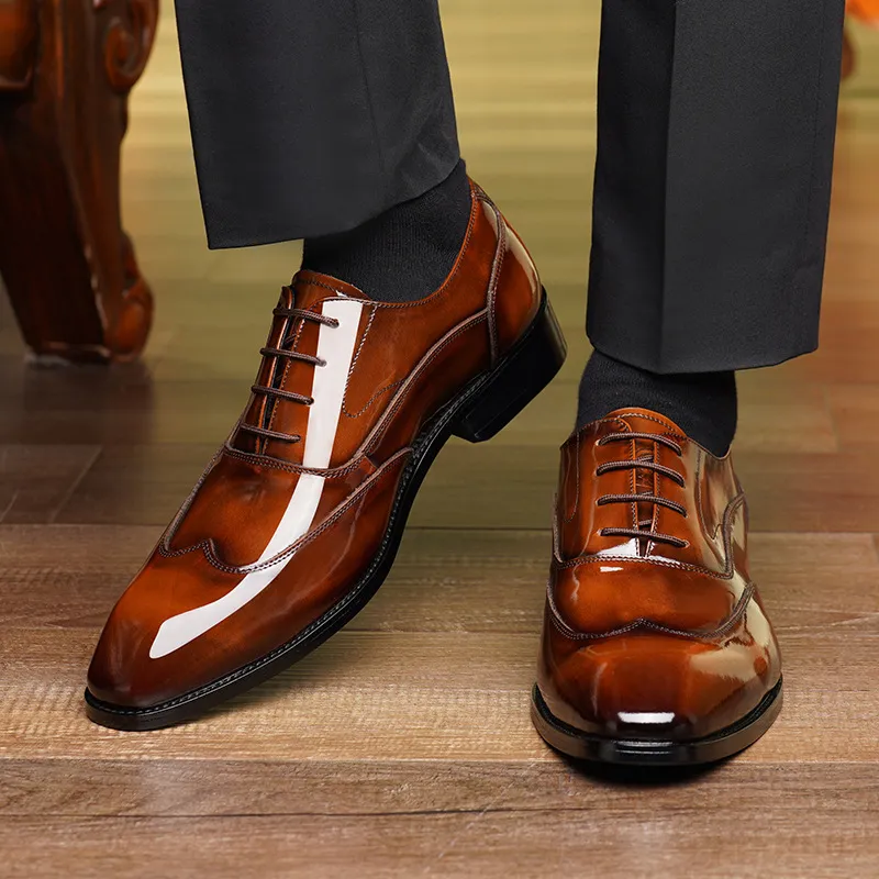 Business Plain Dress Shoes-5