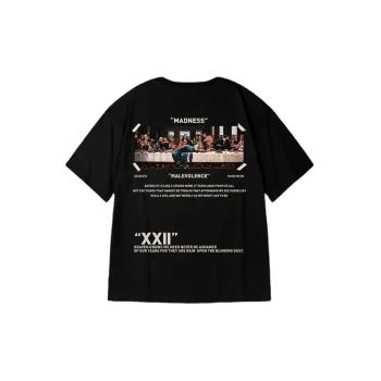 Fashion Hip Hop Loose Short Sleeve T shirt