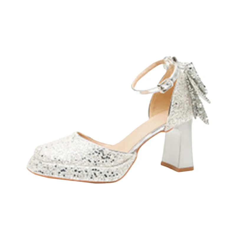 Basics Bow High Heels-0