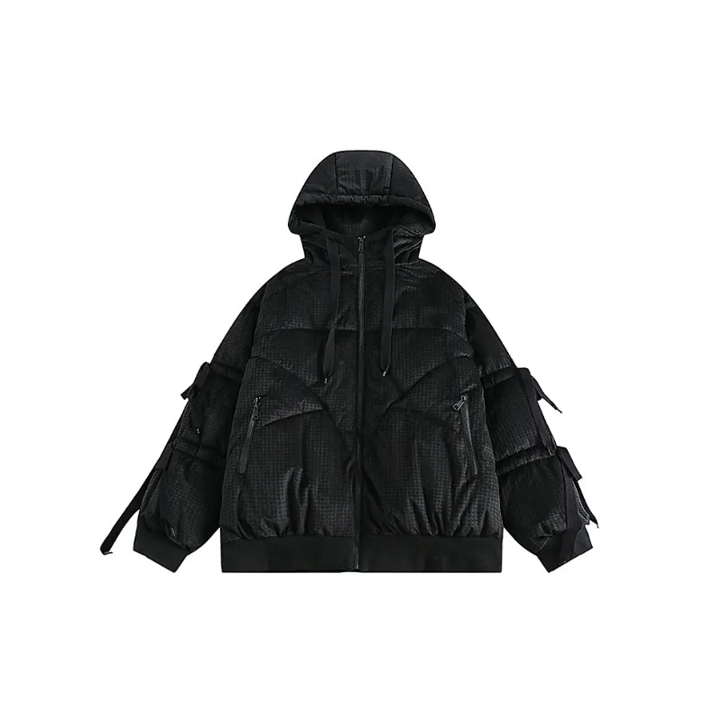 Solid Color Casual Cotton Coat-4