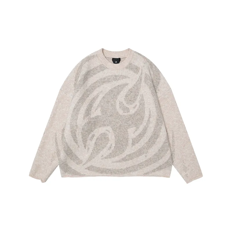 Retro Distress Sweater-4