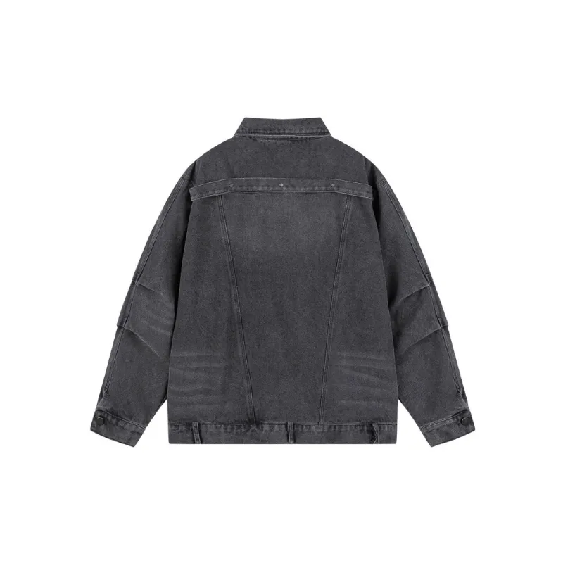 Basics Fashionable Denim Jacket-1