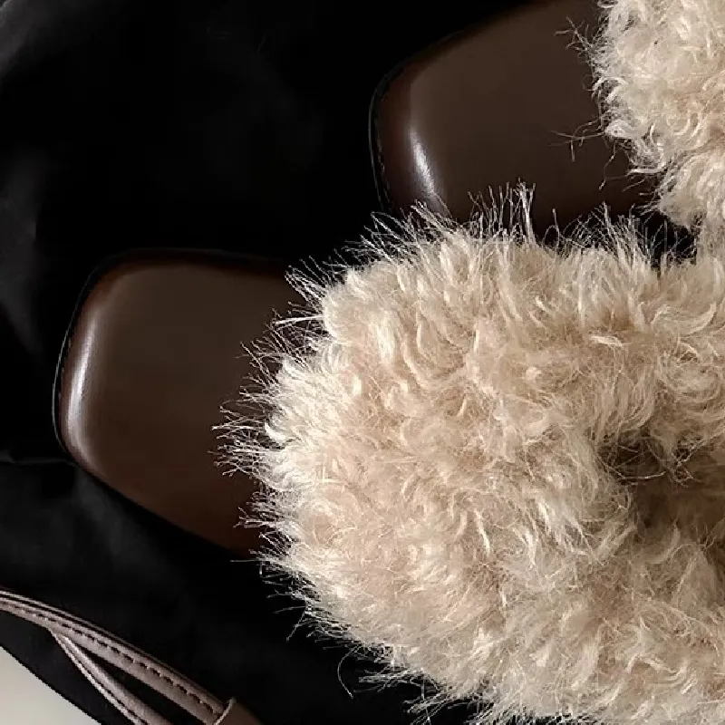 Retro Warming Mary Jane Shoes-5