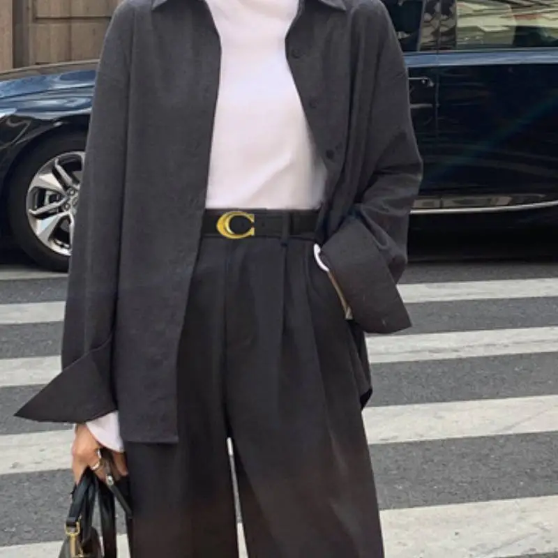 Fashionable Simple Leather Belt-2