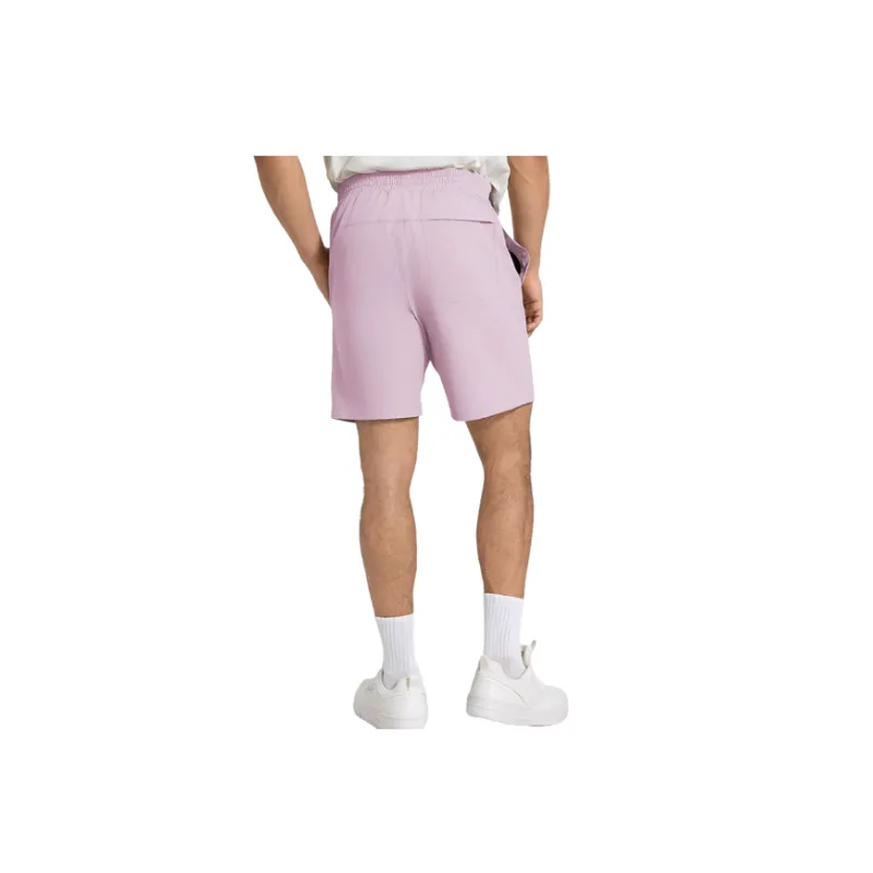 Sporty Breathable Cotton Blended Fabric Casual Shorts-1