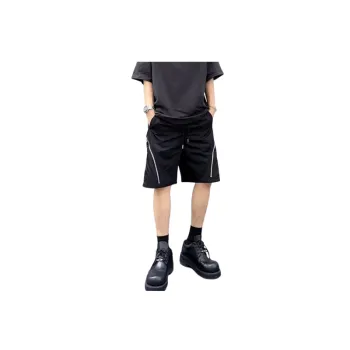 Zipper Functional Shorts