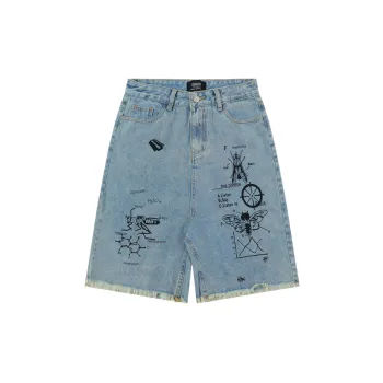 Casual Loose Denim Shorts