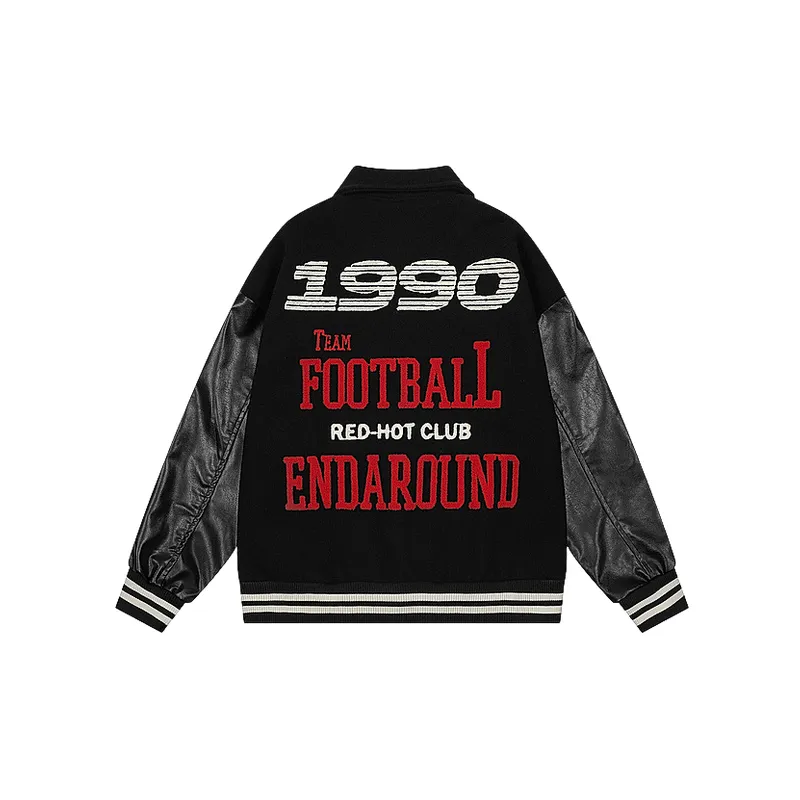Fashionable Loose Baseball Jersey-1