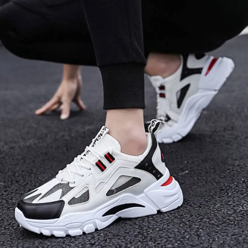 Fashionable Breathable Chunky Sneakers-4