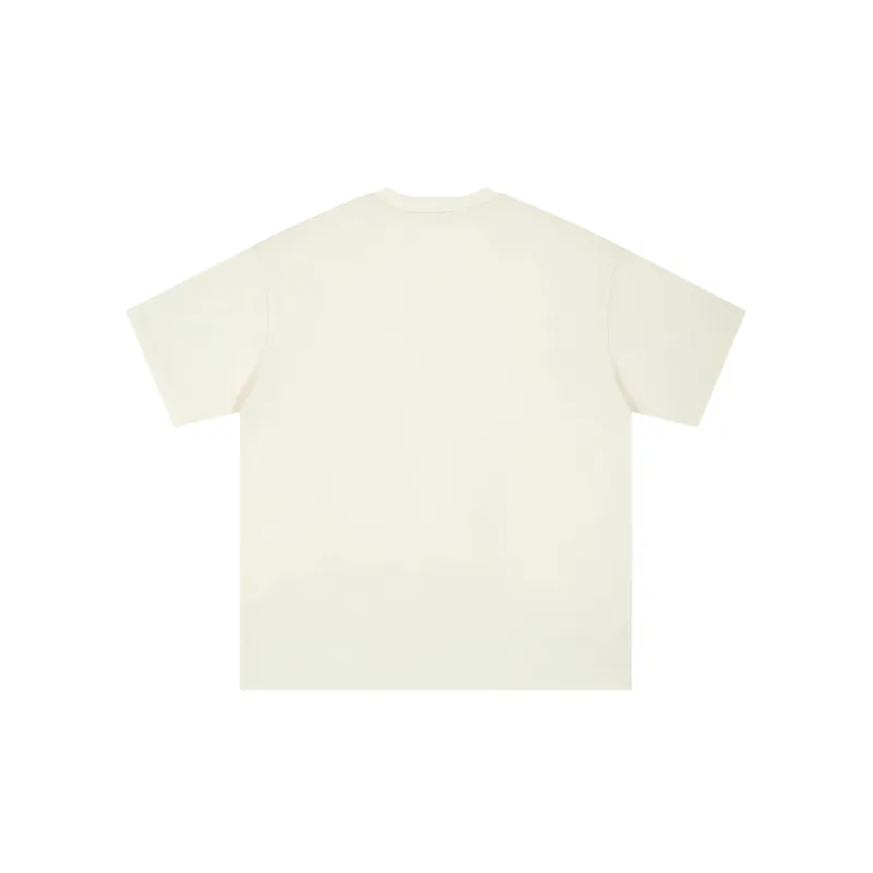 Casual Loose 100% Cotton T Shirt-3