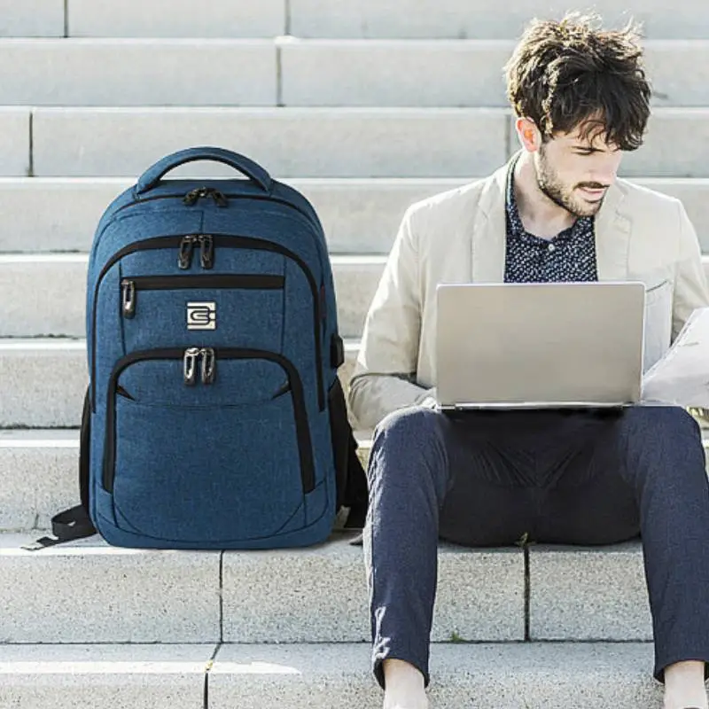 Simple Fashionable Backpack Man-11