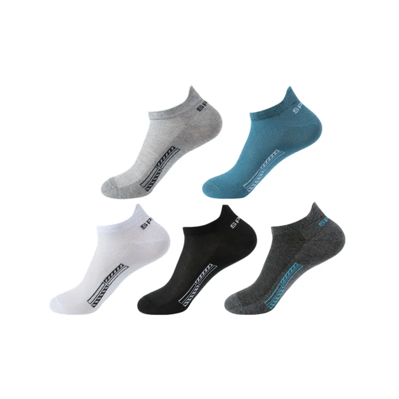 Fashionable Breathable Polyester Cotton Socks-1