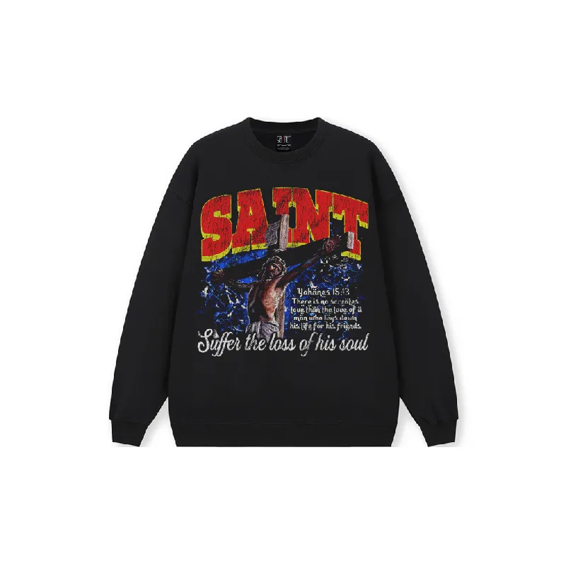 Fashionable Loose Sweatshirt-0