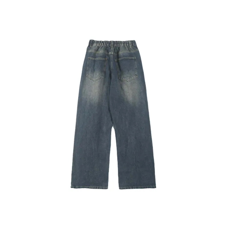 Simple Loose Jeans-1