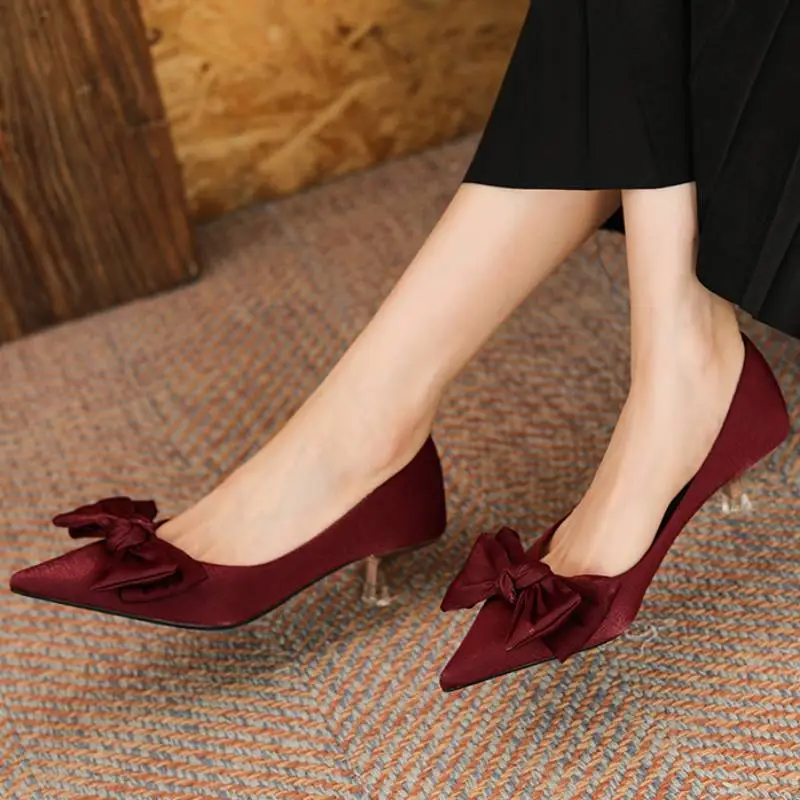 Retro Simple Funky High Heels-10