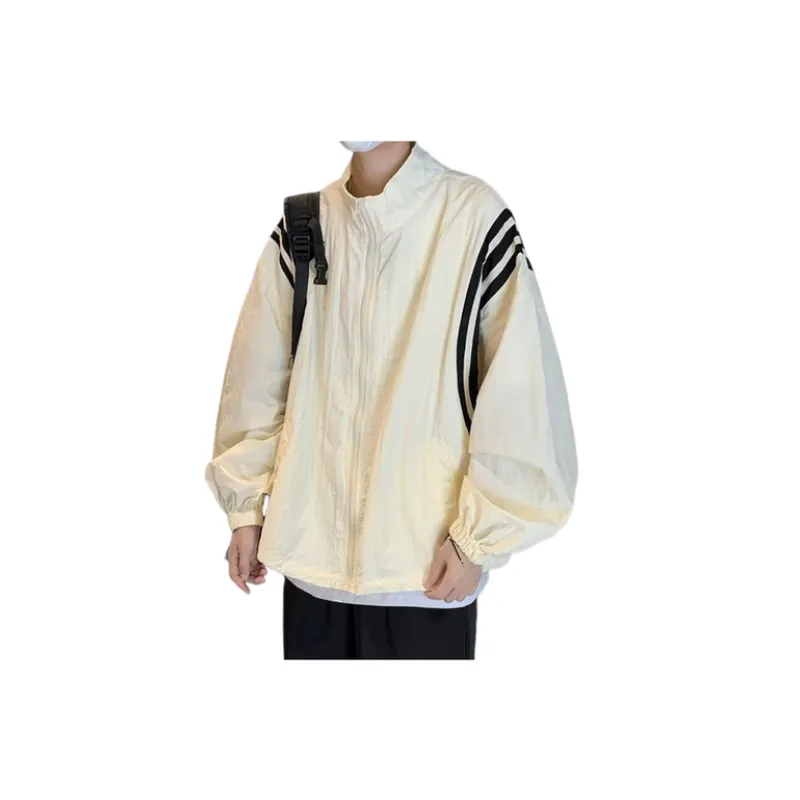 Retro Contrast Color Jacket-2