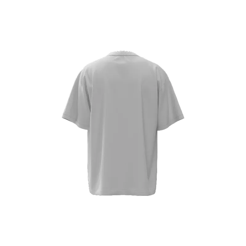 Casual Loose Combed Cotton T Shirt-5