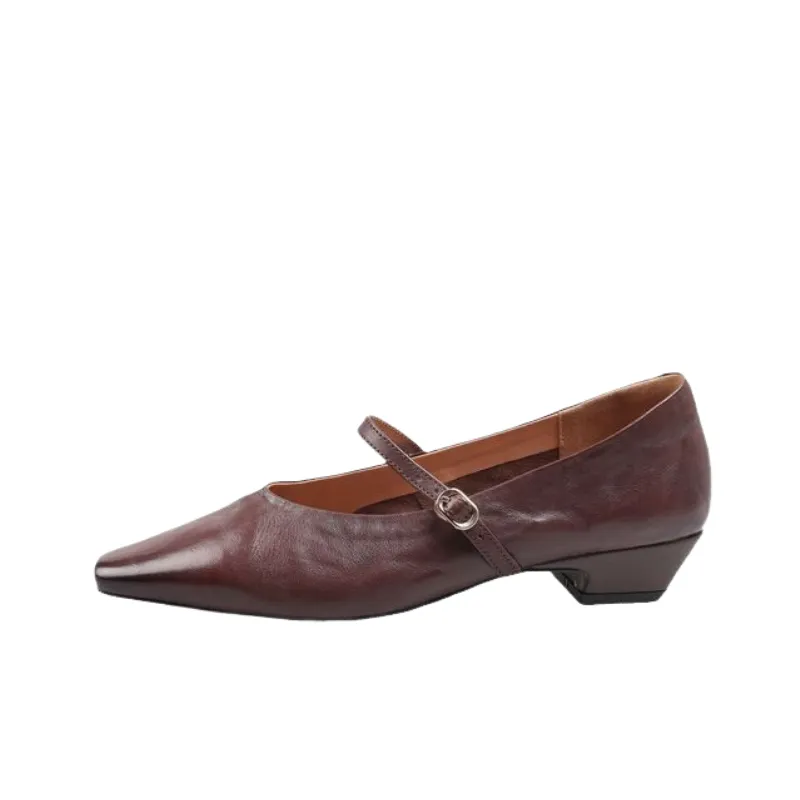 Simple Casual Mary Jane Shoes-0
