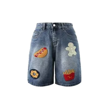Loose Fashionable Baggy Denim Shorts