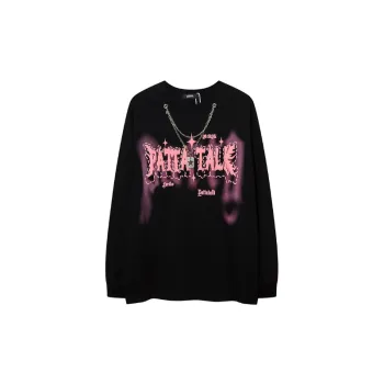 Hiphop Letter Dizzy Long sleeved Sweater