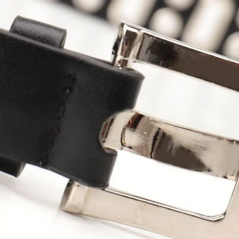 Punk Fashionable Leather Belt-4