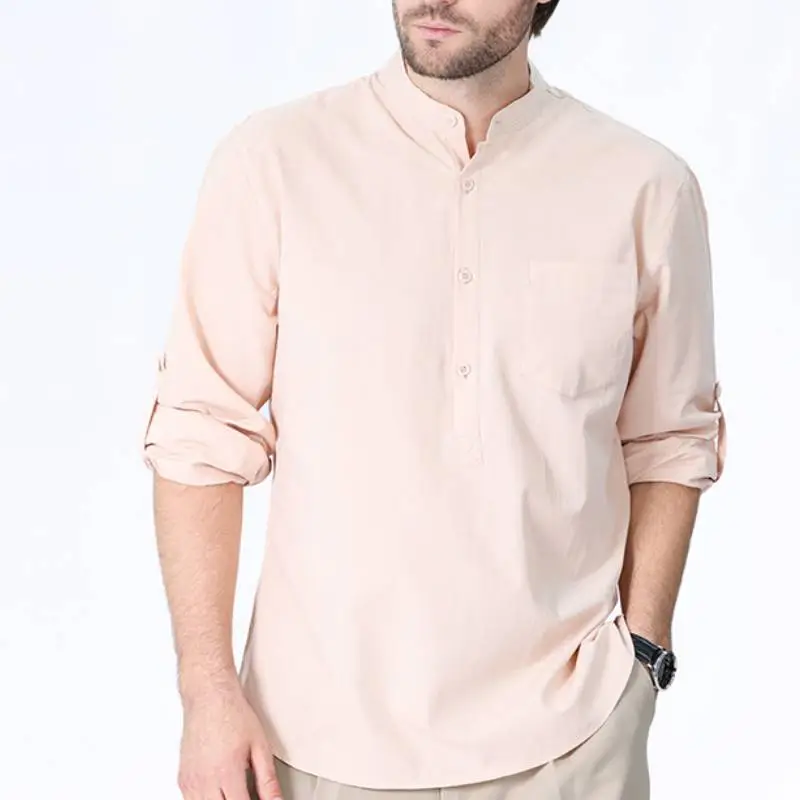 Casual Plain Shirt-17