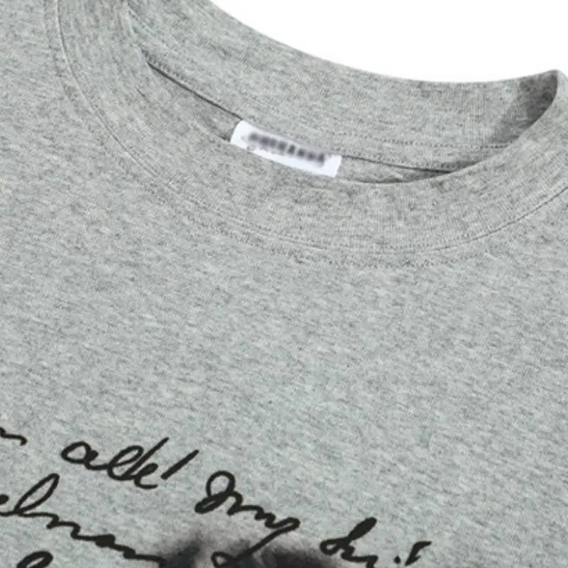 Casual Loose 100% Cotton T Shirt-4