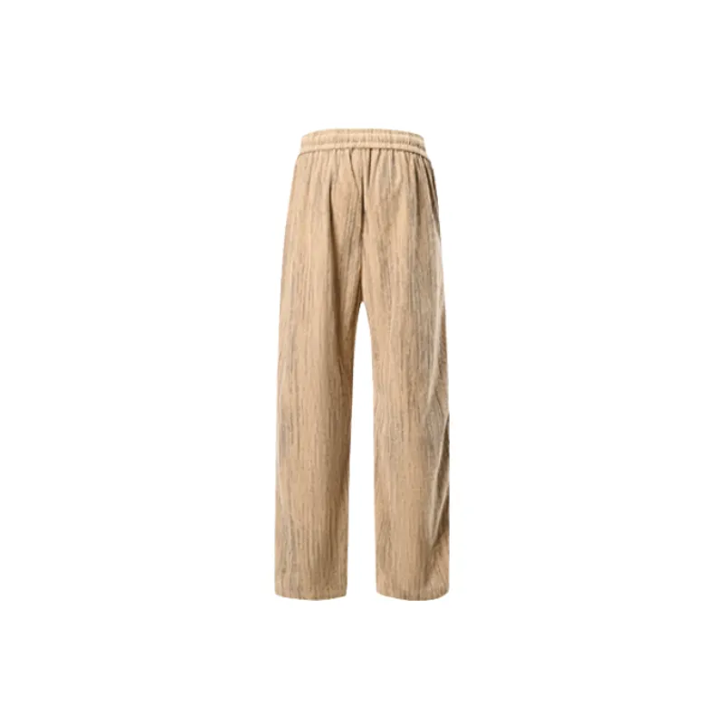 Retro Straight Leg Corduroy Casual Pants-5