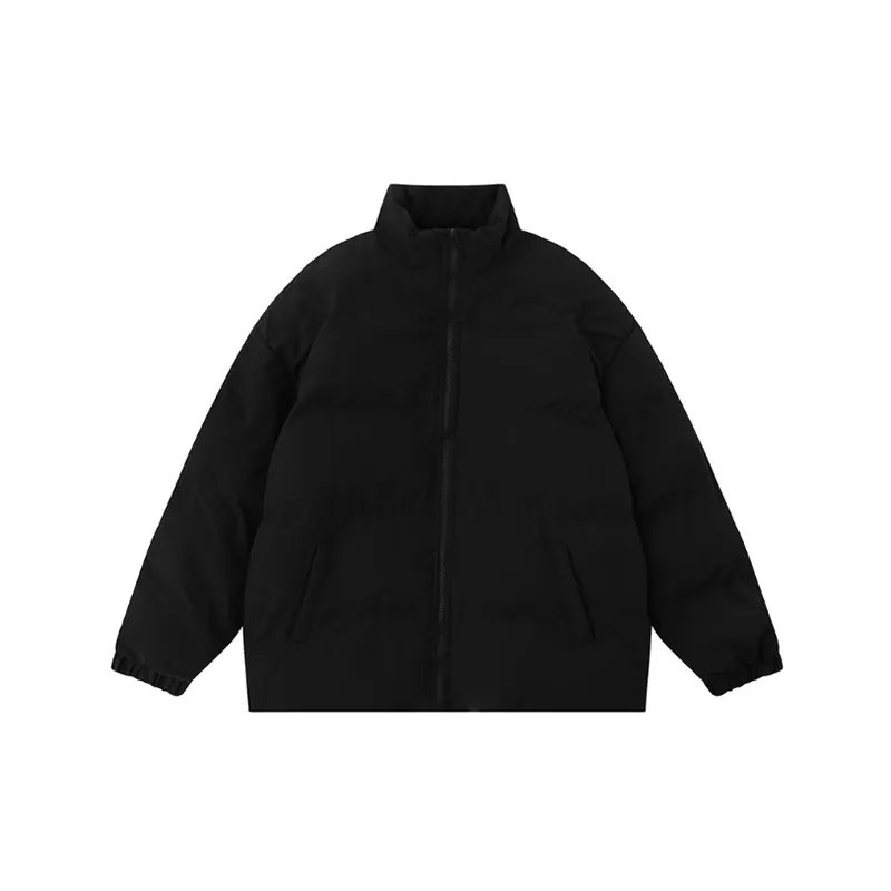 New Arrival Trendy Solid Color Bread Coat-8