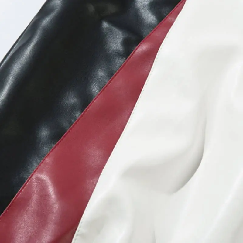 Casual Fashionable Leather Jacket-5