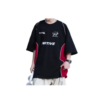 Loose Hip Hop Half Sleeved T Shirt