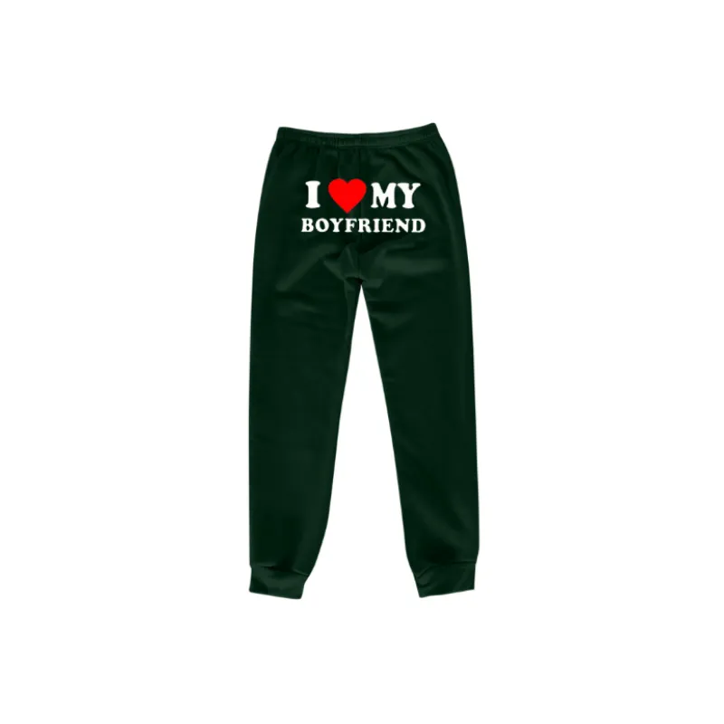 Retro Casual Knit Sweatpants-3