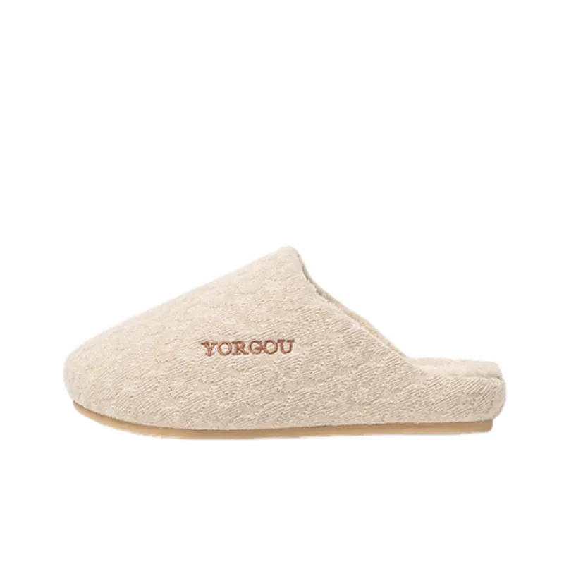 Retro Raw Hem Slippers-3