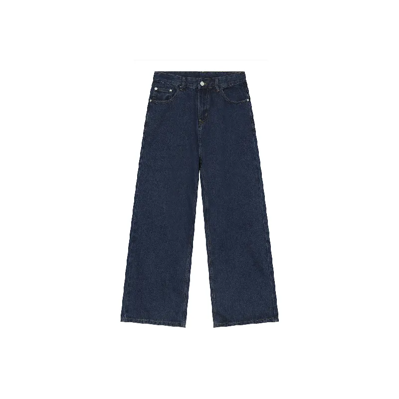 Casual Plain Jeans-0