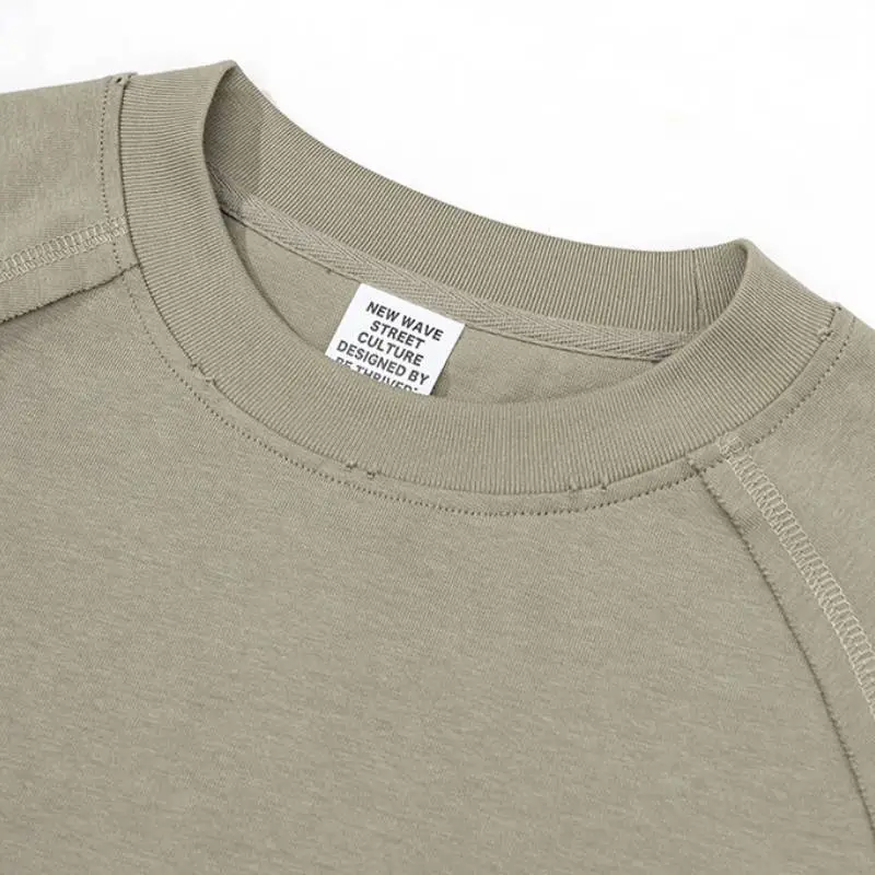 Retro Loose Cotton T Shirt-8