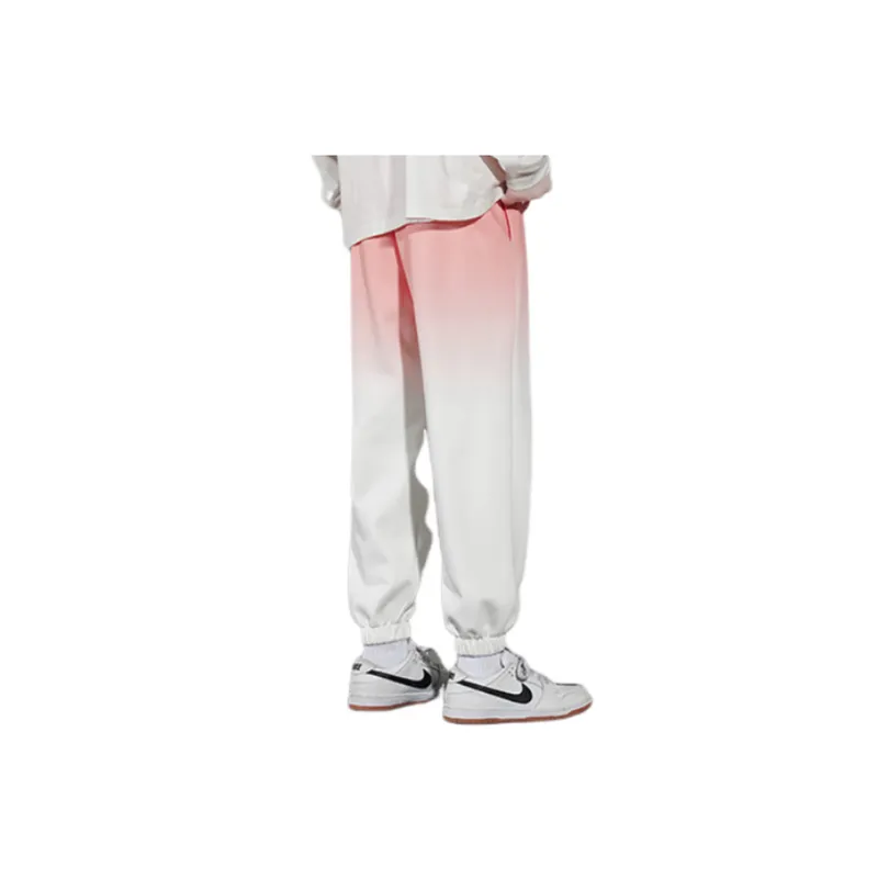 Simple Color Gradient Casual Pants-5