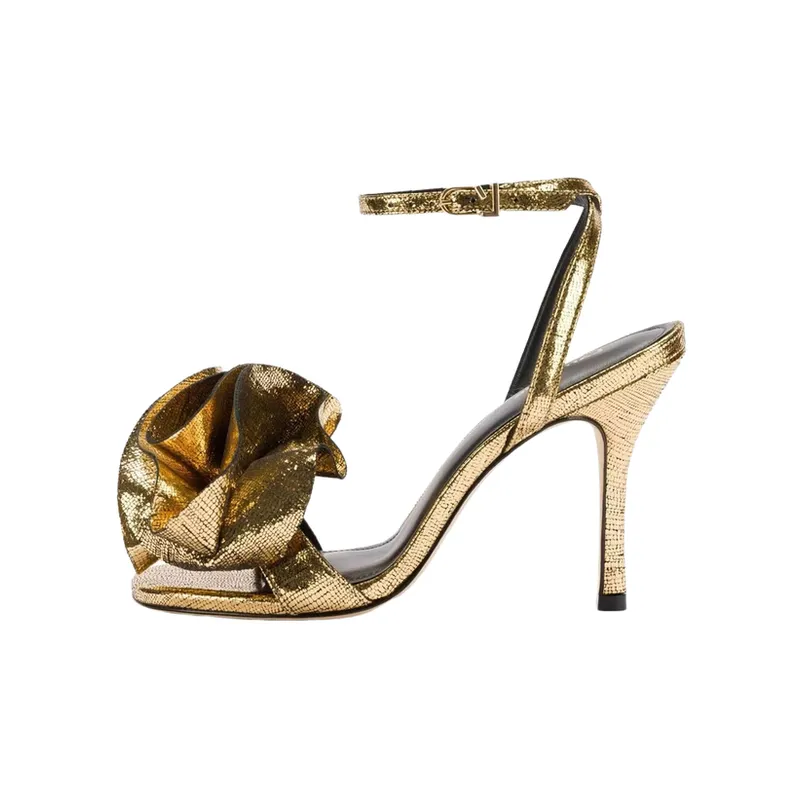 Fashion Retro Flower Slide Sandals