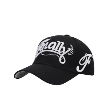 Letter Embroidered Curved Eave Baseball Cap