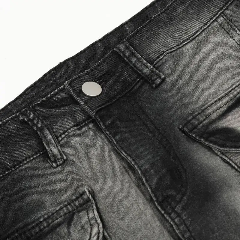 Casual Fashionable Cargo Pants-3