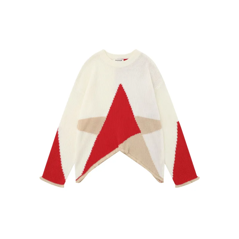 Star Loose Sweater-4