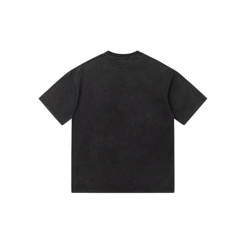 Retro Fashion Casual T shirt-1