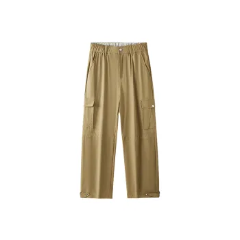 Fashion Loose Blended Synthetic Fabrics Casual Pants