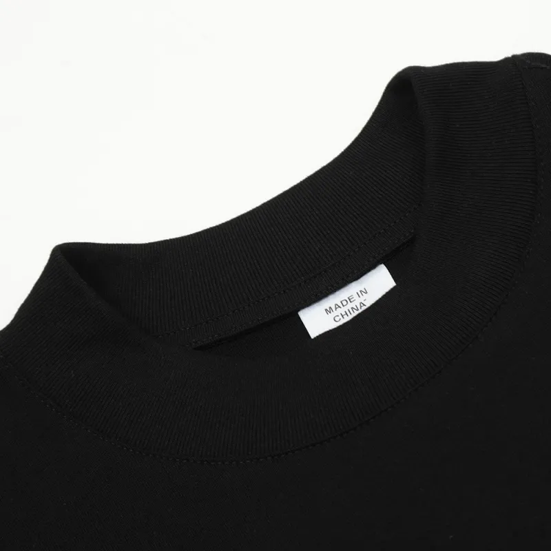 Casual Letter 100% Cotton T-Shirt-5
