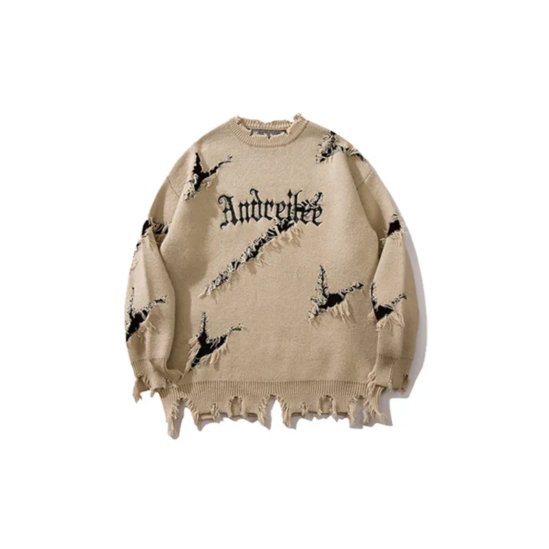 Fashionable Letter Sweater