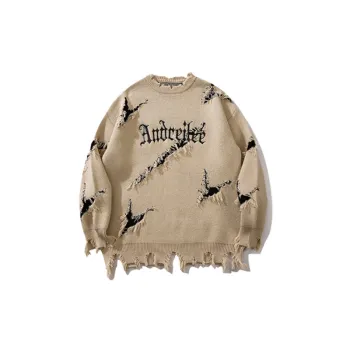 Fashionable Letter Sweater